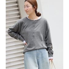 《予約》［25AW新作 / 2枚セット］3WAYレイヤードヘンリープルオーバー