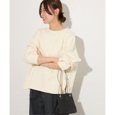 《WEB限定追加》コットンリングドットスウェット