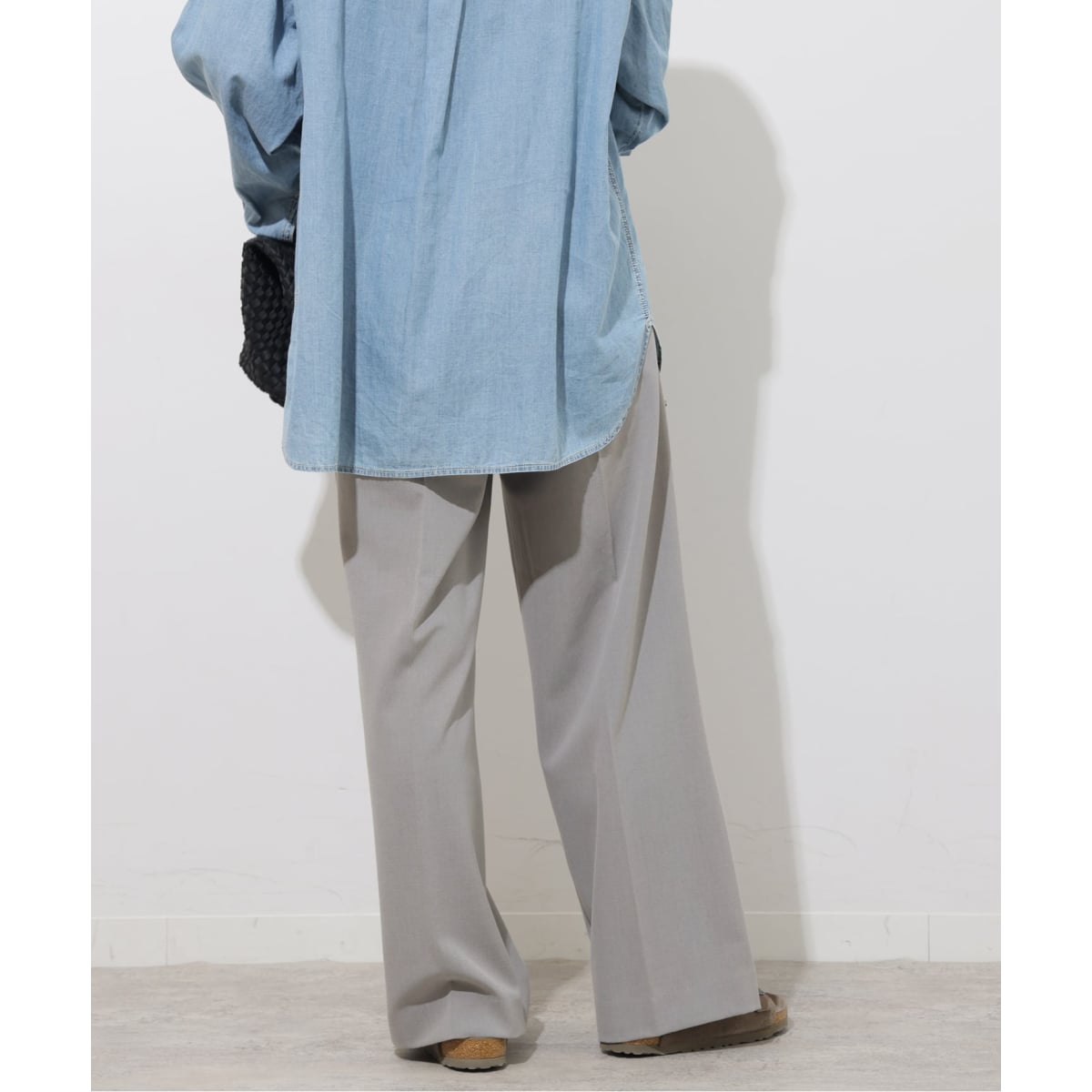 追加/一部WEB限定/新色》スムースフレアタックパンツ | ジャーナル