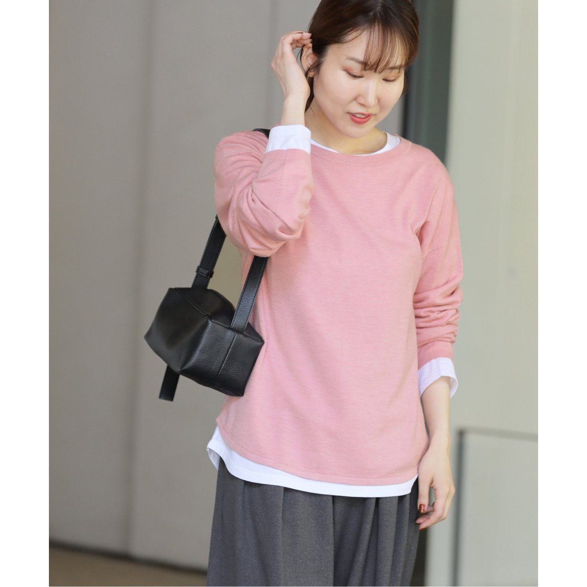 ジャーナルスタンダード　シアーモヘヤMIXプルオーバー グレー JOURNAL STANDARD relume｜サマーニットプルオーバー | Rakuten