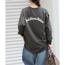 《予約》［25AW新作］バック刺繍ロゴロンT