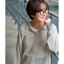 《予約》［25AW新作］シアーアルパカポロシャツ