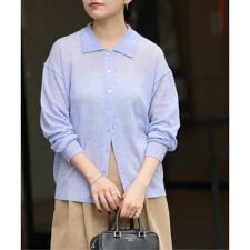 《予約》［25AW新作］シアーアルパカポロシャツ