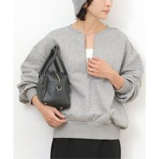 ジャーナルスタンダード レリューム(JOURNAL STANDARD relume)の《WEB限定》［25AW新作］ハーフジップノーカラースウェット