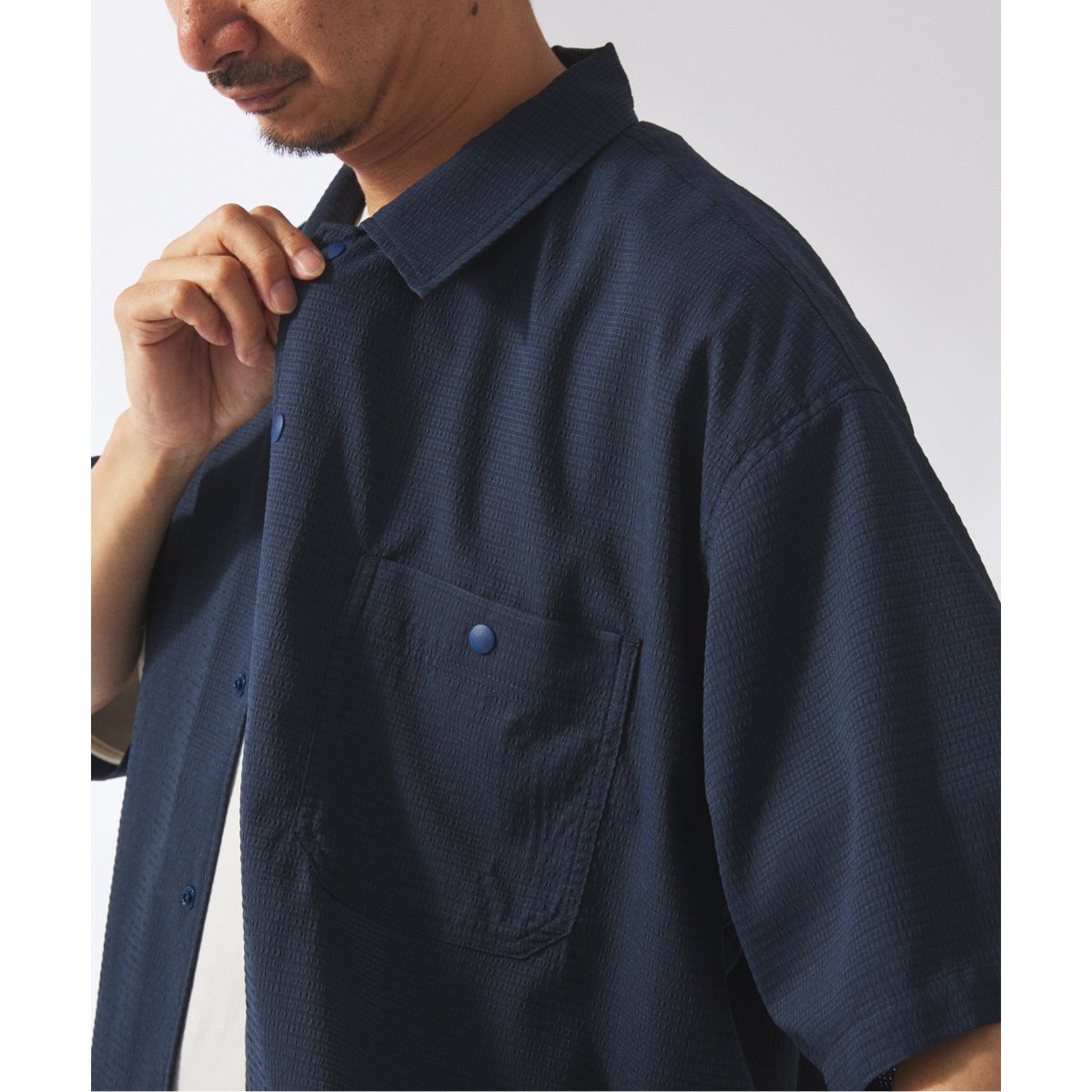 Wrangler ×relume/ラングラー】別注ダメージ デニムシャツ