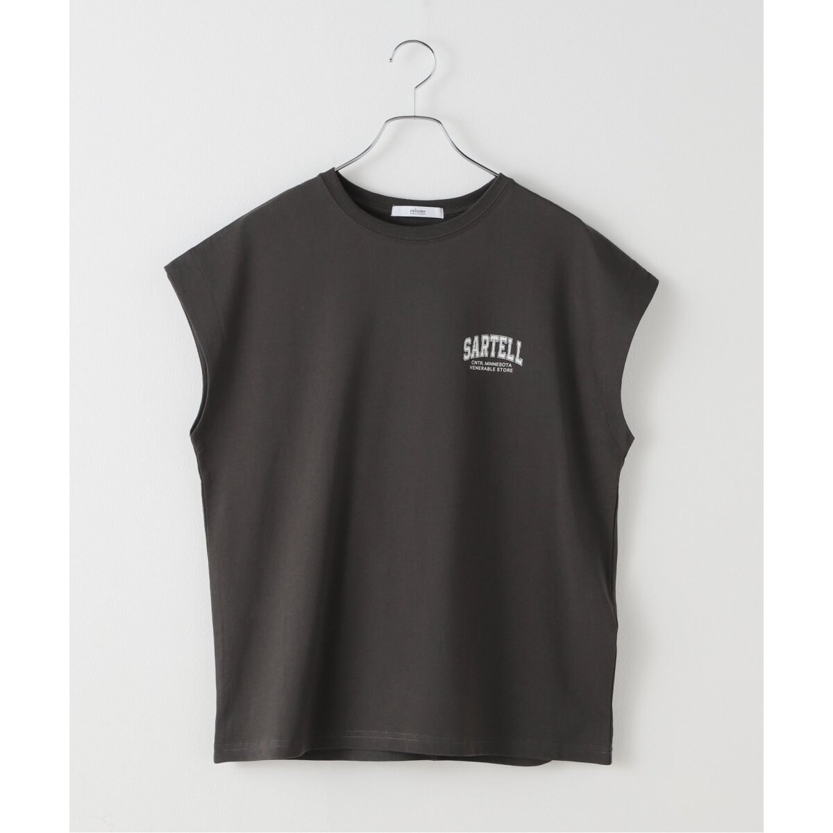 フレンチスリーブロゴTシャツ | ジャーナルスタンダード レリューム