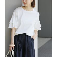 《WEB限定追加予約》天竺フリルTEE