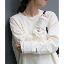 《WEB限定予約》［25AW新作 / 2枚セット］3WAY刺繍レイヤードスウェット