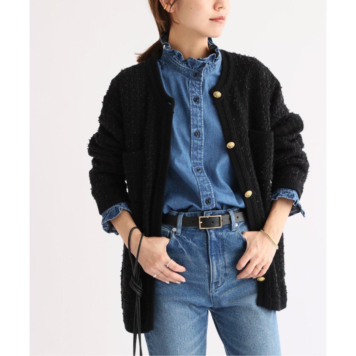 ジャーナルスタンダード レリューム TWEEDY クロップドジャケット TWEEDYVラインジャケット | ジャーナルスタンダード(JOURNAL