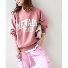 《WEB限定追加》［25AW新作］NEVADAロゴスウェット