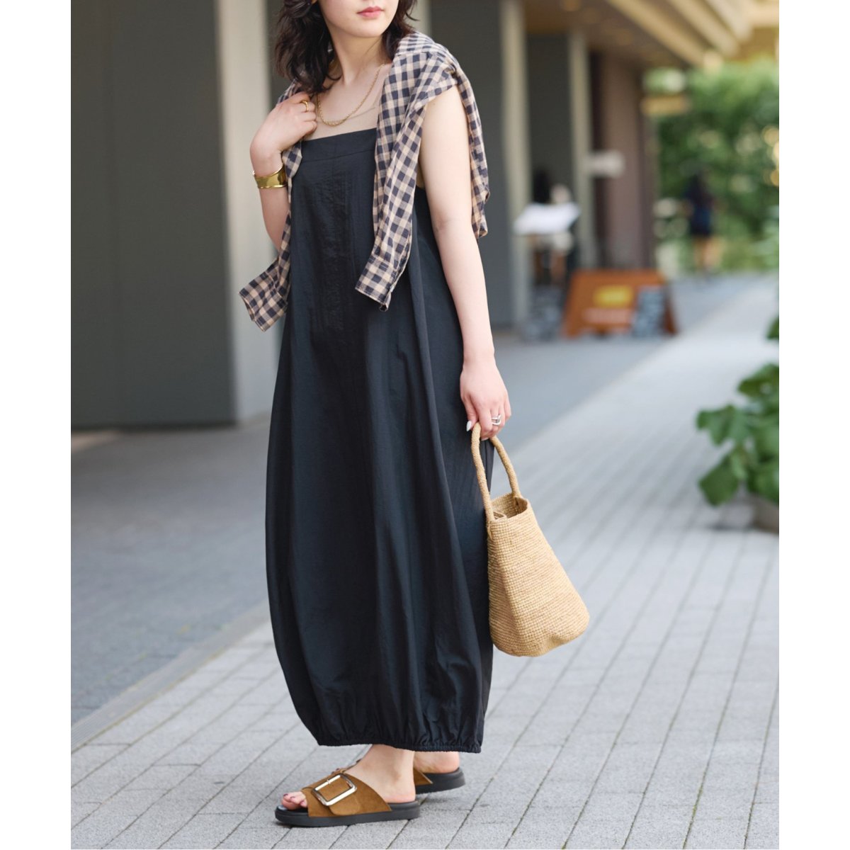 WEB限定追加》別注【SOIL/ソイル】*RELUME DOT B/C DRESS
