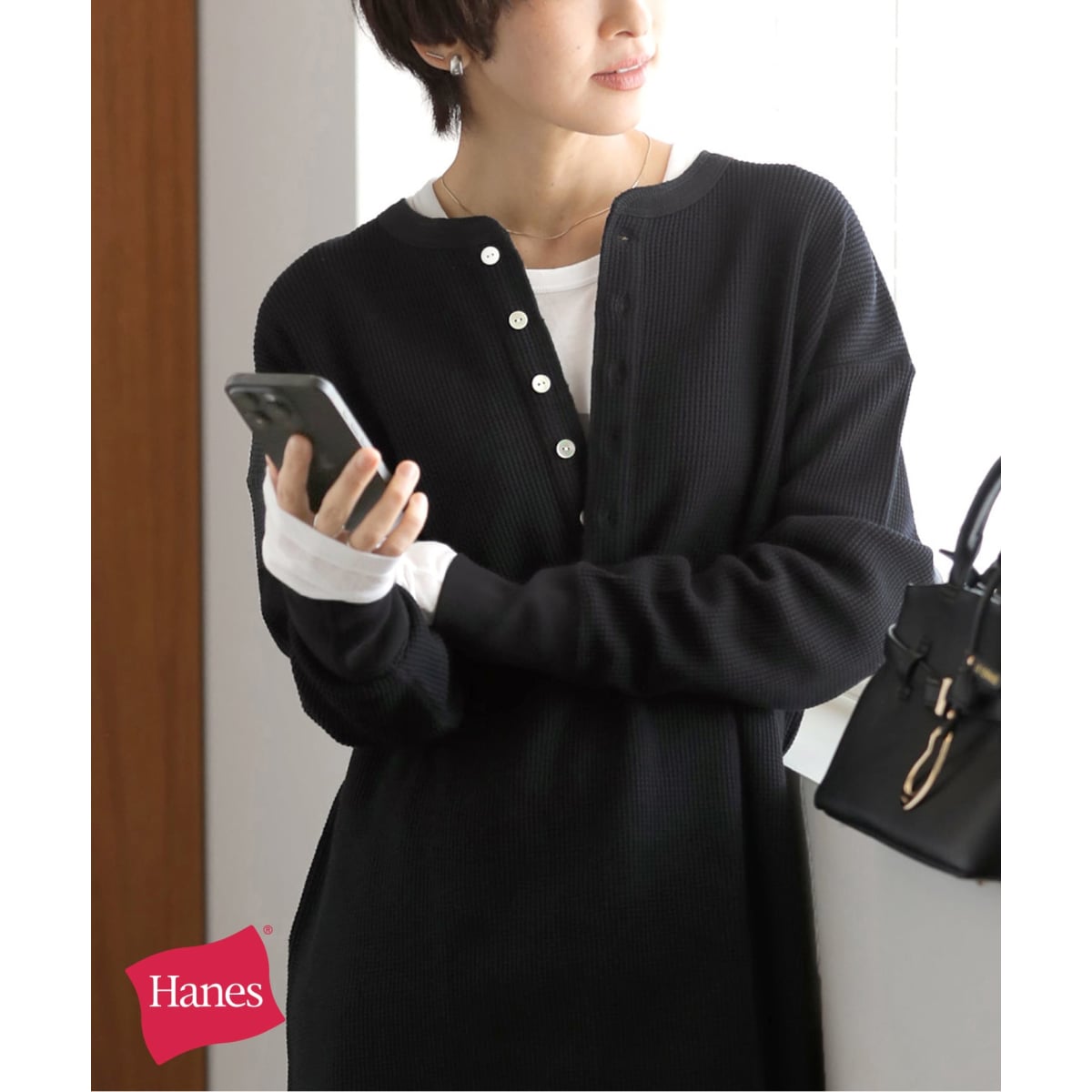 ジャーナルスタンダード　レリューム　relume 別注　ヘインズ　2枚カットソー 2枚セット＞別注【Hanes / ヘインズ】Tシャツ(507924188