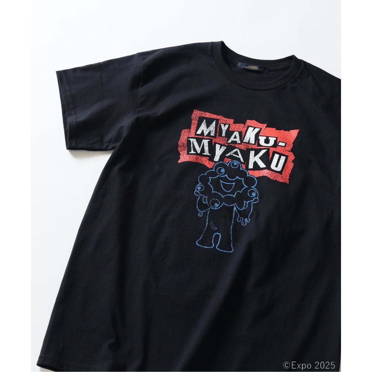 ジャーナルスタンダード レリューム MYAKU MYAKU ロックTシャツ ミャクミャク 別注 ロックツアーTシャツ（Tシャツ／カットソー