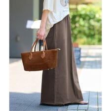 《一部WEB追加予約8 / 新色》スウェットマキシスカート