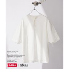 Healthknit / ヘルスニット 別注 ヘンリーネックTシャツ