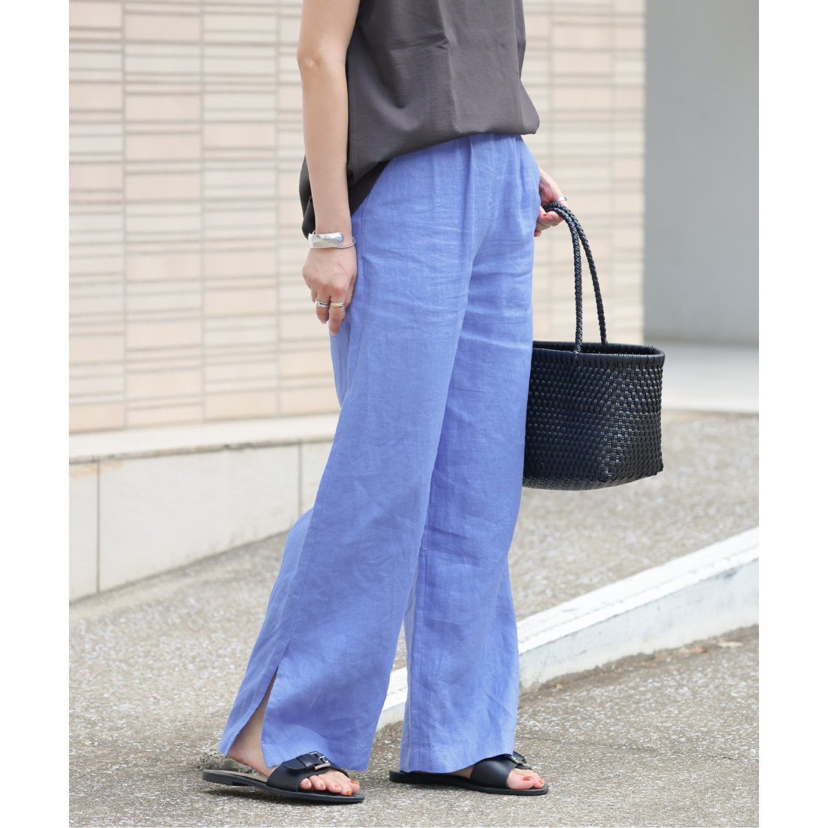 ✨美品＊ジャーナルスタンダードレリューム＊　サロペットパンツ　　濃紺　M JOURNAL STANDARD LUXE（ジャーナルスタンダード ラックス）の