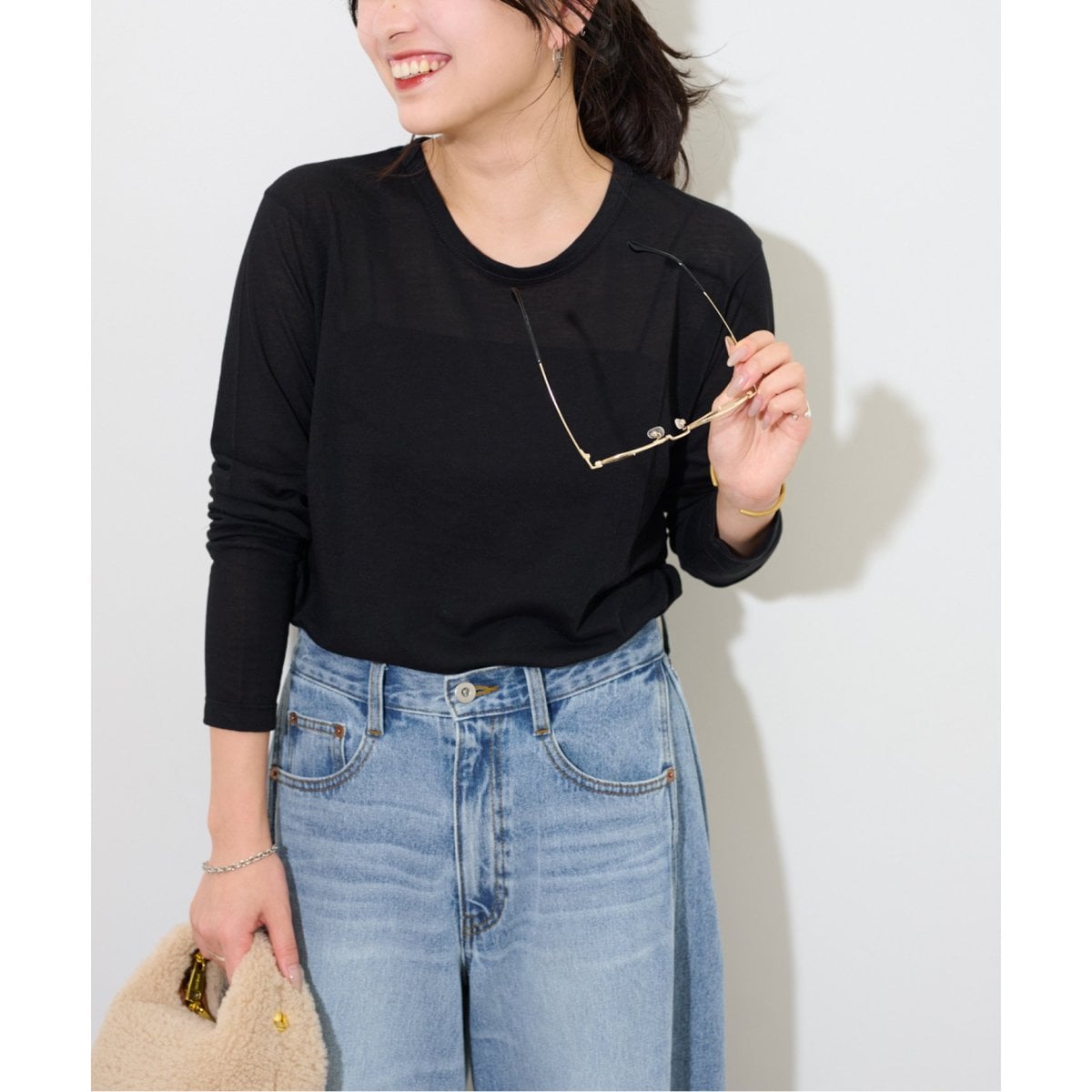 25SS✨ジャーナルスタンダードレリューム エンブロイダリークロシェノースリーブ JOURNAL STANDARD relume｜《WEB限定追加2》エンブロイダリー