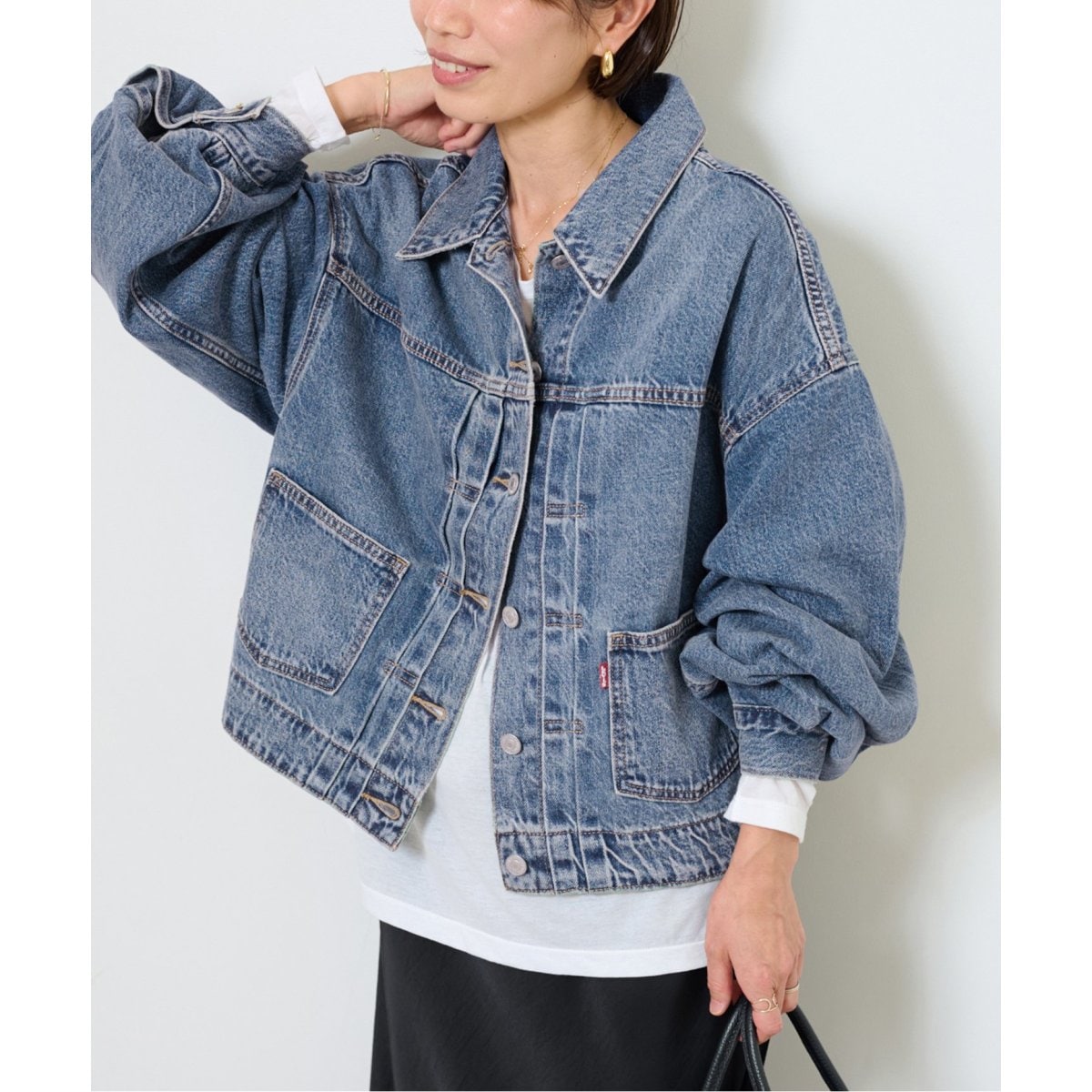 追加》別注【LEVI'S/リーバイス】*relume XL TRUCKER：デニム