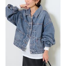 《予約》【LEVI'S/リーバイス】BALLOON SLEEVE TRCKER：デニムジャケット