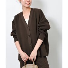 《WEB限定追加予約》ウォッシャブルストレッチニットVネックカーディガン