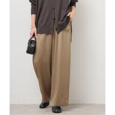 《追加 / 新色》サテンベイカーパンツ