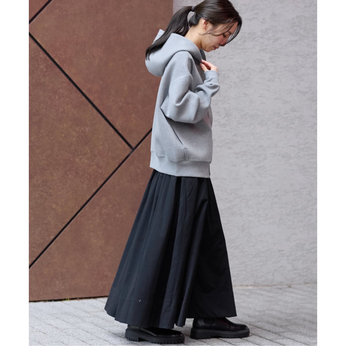 ウォッシャブルブラッシュイージーフレアスカート | ジャーナル