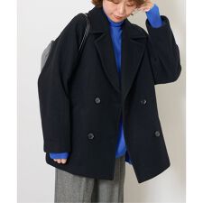 ジャーナルスタンダード レリューム(JOURNAL STANDARD relume)の《WEB限定》［25AW新作］尾州ウールショートPコート