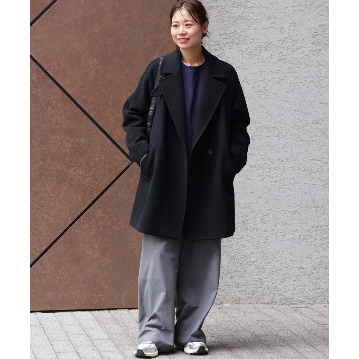 ジャーナルスタンダード尾州ウールモッサWブレストハーフコート ジャーナルスタンダード レリューム JOURNAL STANDARD relume 《WEB