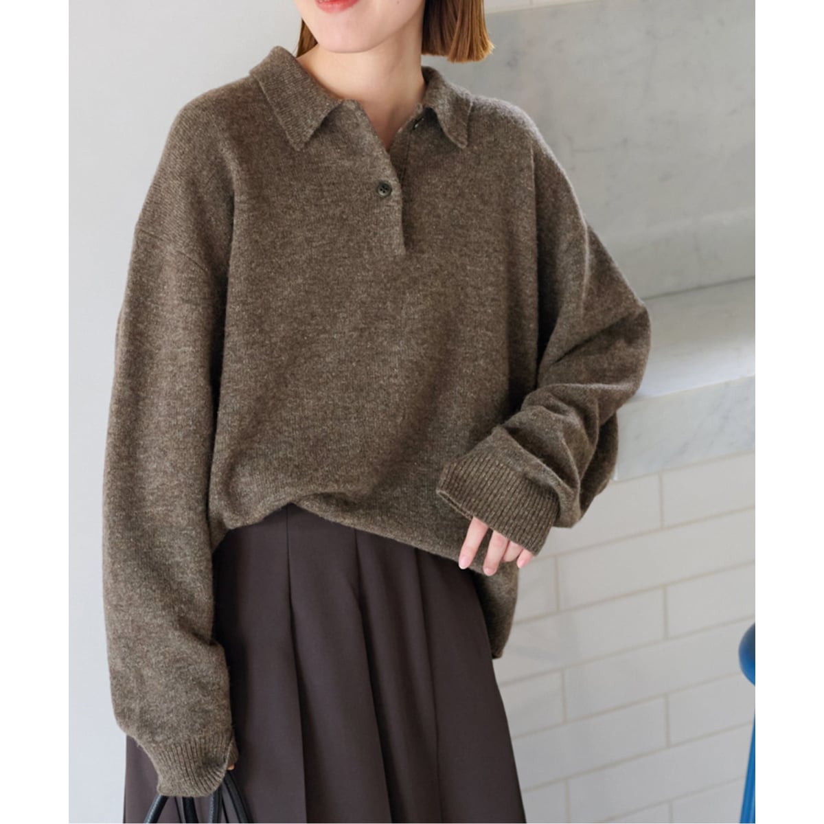 今期新品ジャーナルスタンダード⭐︎2枚セット3WAYレイヤードヘンリープルオーバー □［25AW新作 / 2枚セット］3WAYレイヤードヘンリープルオーバー