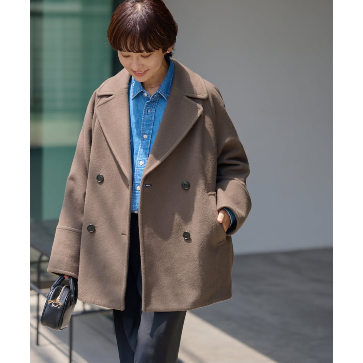JOURNAL STANDARD relume/ BellandiミドルPコート JOURNAL STANDARD relume ミドルPコート