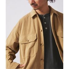 TECH ”SOLOTEX(R)” コーデュロイ ウォッシャブル CPOシャツジャケット