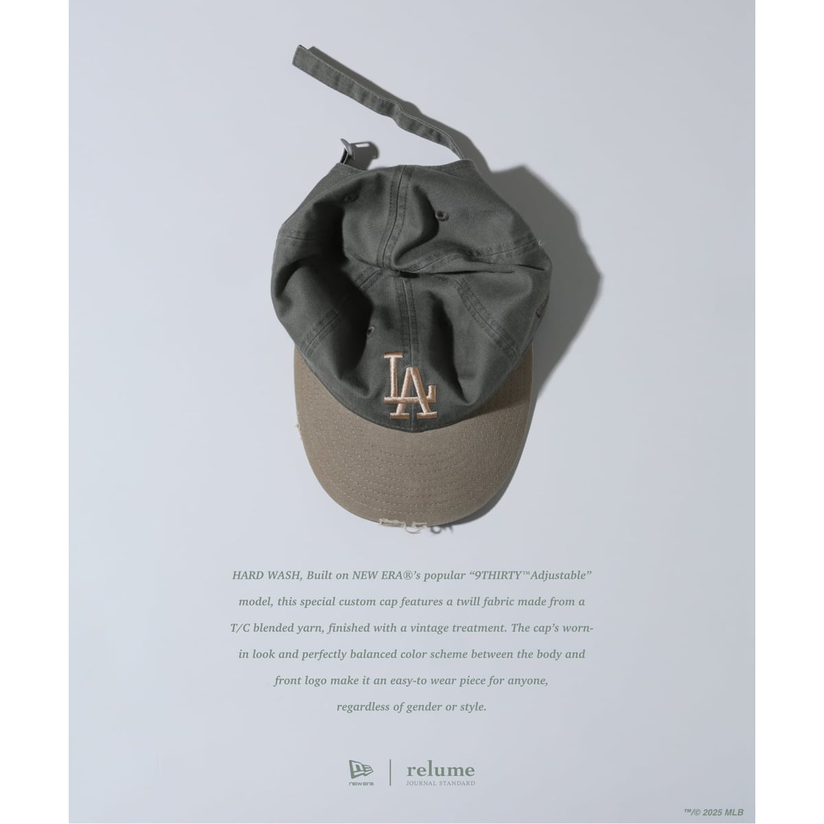 予約》NEW ERA / ニューエラ 別注 9THIRTY(TM) ハードウォッシュ