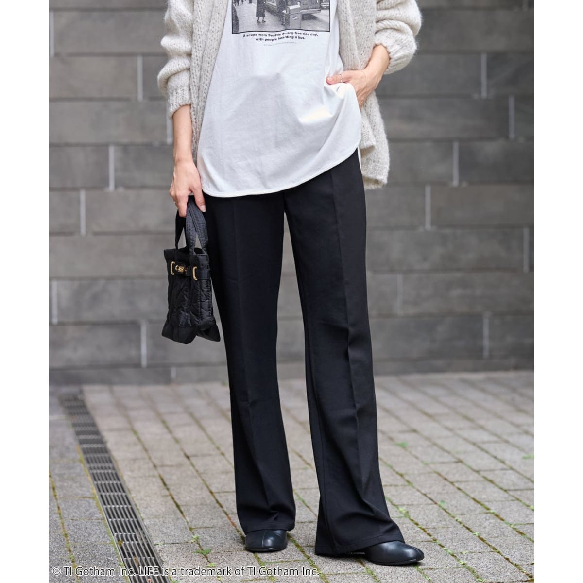新品JOURNAL STANDARD relume ビッグペイントプリントパンツ JOURNAL STANDARD relume｜ビッグペイントプリントパンツ