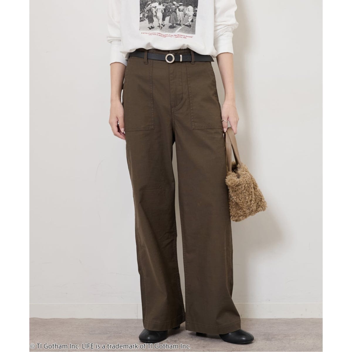 journal standard relume ワイドベイカーパンツ ワイドベイカーパンツ（JOURNAL STANDARD relume）のおすすめ