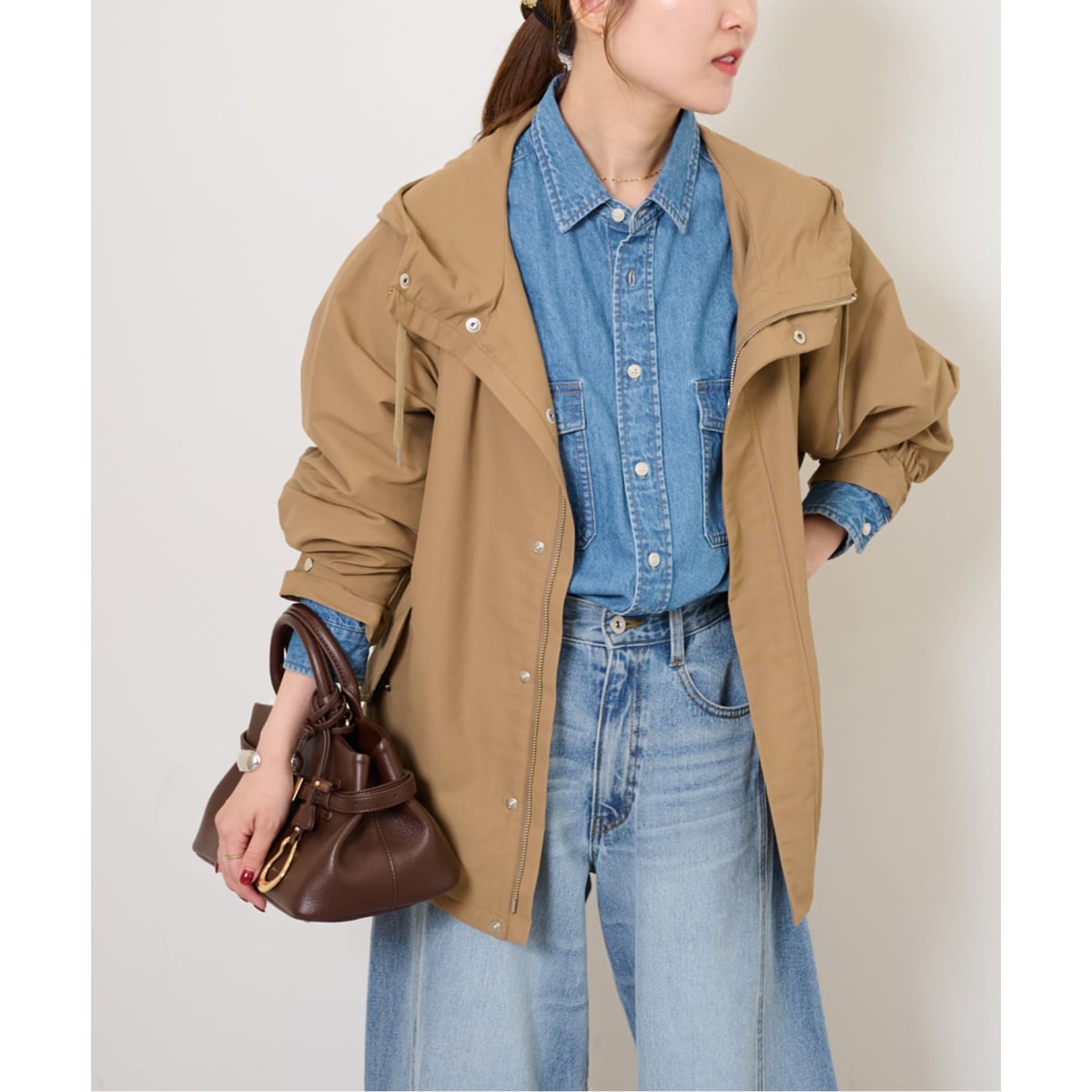 SALON アダムエロペ サイドジップミドルMA-1【撥水加工付き】 楽天市場】【SALE／50%OFF】サイドジップミドルMA-1【撥水加工