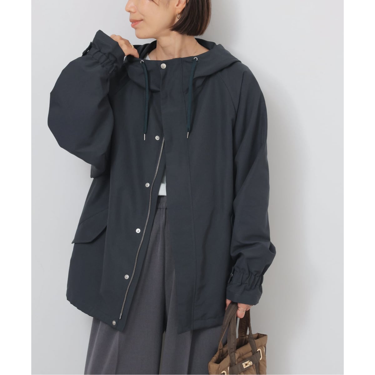 SALON アダムエロペ サイドジップミドルMA-1【撥水加工付き】 楽天市場】【SALE／50%OFF】サイドジップミドルMA-1【撥水加工