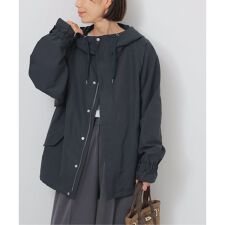 撥水ナイロンマウンテンフーディ