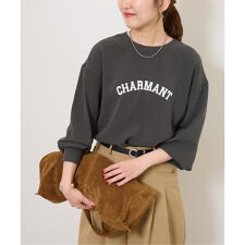 ジャーナルスタンダード レリューム(JOURNAL STANDARD relume)のジョーゼットロゴロンT