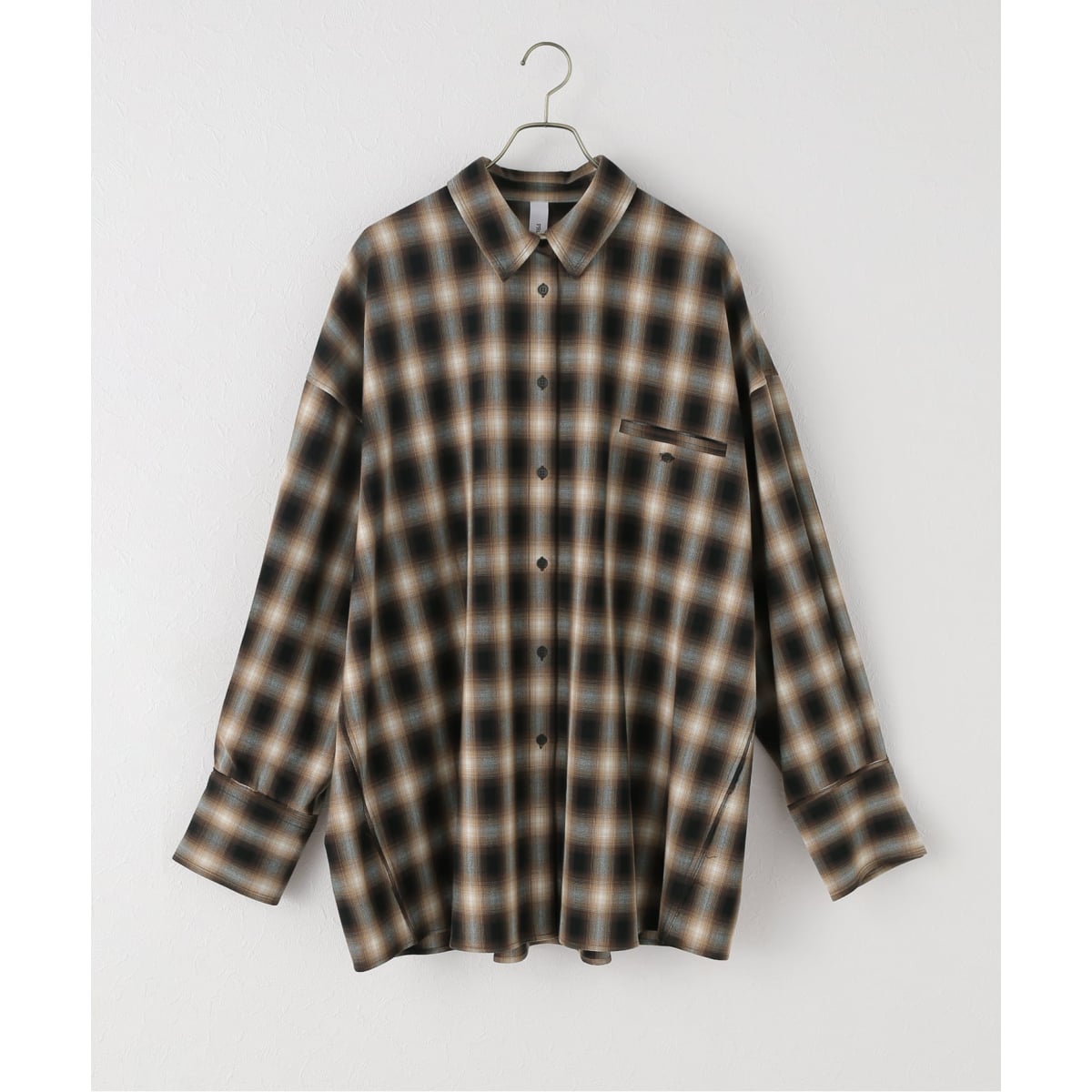 nude vintage×JOURNAL STANDARD】スモッキングカラーブラウス
