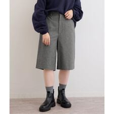 吸湿発熱 / ウォッシャブルソフトサーモハーフパンツ