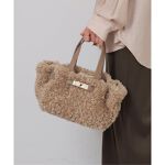 VELETTO/ヴェレット】 カーリーファーハンドBAG | ジャーナル 