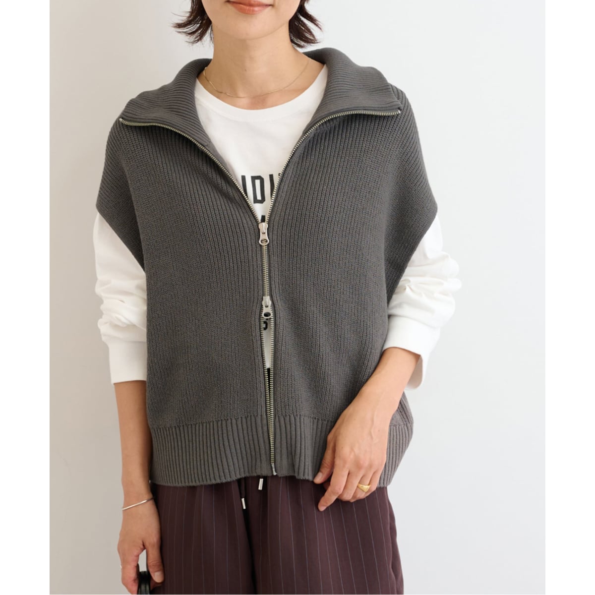 新品未使用 JOURNAL STANDARD relume フリンジベスト 中古・古着通販】JOURNAL STANDARD relume (ジャーナル