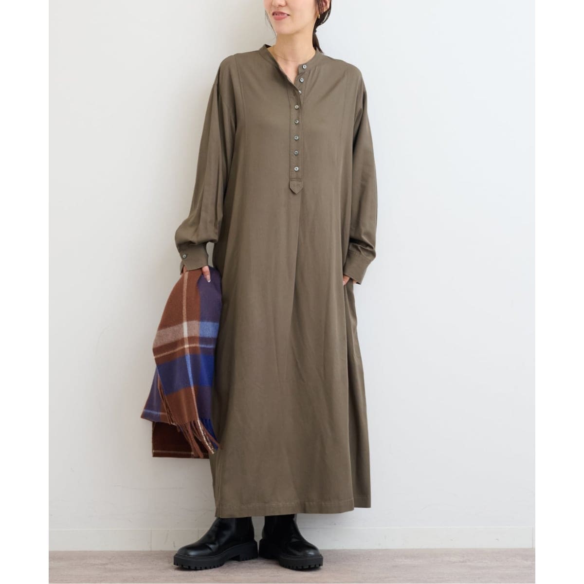 追加》ロープリーツワンピース | スローブ イエナ(SLOBE IENA