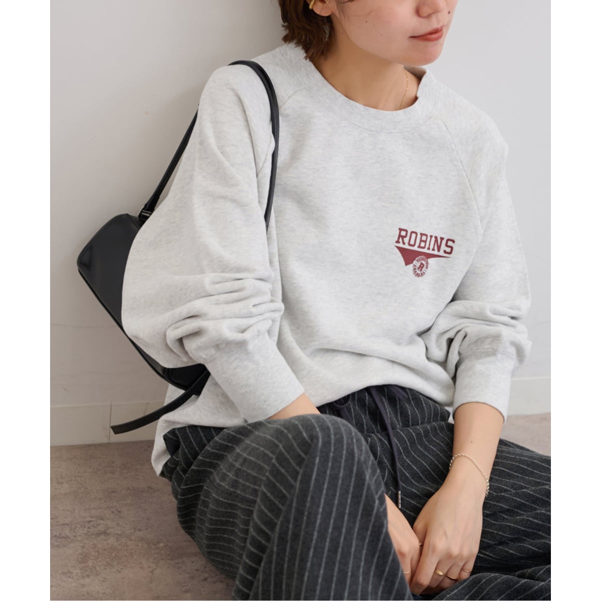 WEB限定】AERロゴスウェット | アダムエロペ(ADAM ET ROPE