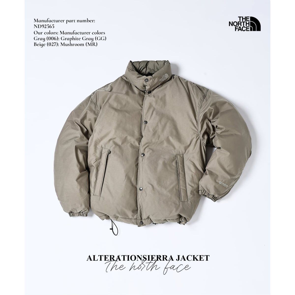 [}C]s\tTHE NORTH FACE /m[XtFCX I^[V VGWPbg ND92/W[iX^_[h [iJOURNAL STANDARD relumej x[W