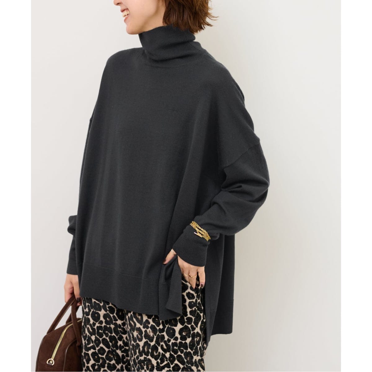 今期新品ジャーナルスタンダード⭐︎2枚セット3WAYレイヤードヘンリープルオーバー □［25AW新作 / 2枚セット］3WAYレイヤードヘンリープルオーバー