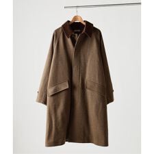 ジャーナルスタンダード レリューム(JOURNAL STANDARD relume)の《予約》ハイランド ウール バルカラー コート