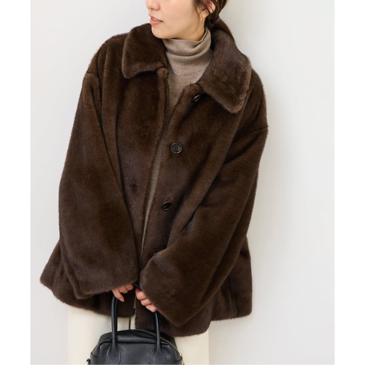 尾州ウールシャギーミドルコート | ジャーナルスタンダード