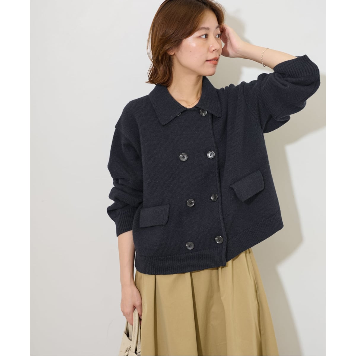 別注【PENDLETON/ペンドルトン】*RELUMEニットカーディガン