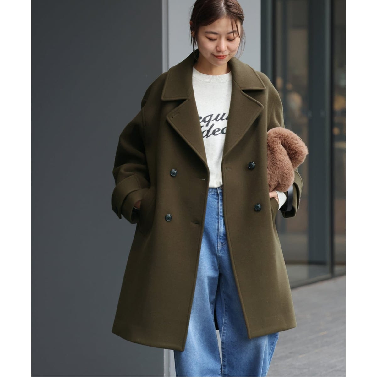 MANTECOダブルクロスPコート | ジャーナルスタンダード(JOURNAL